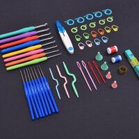 Bộ 52 dụng cụ kim móc len đầy đủ tiện lợi giá rẻ