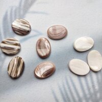 [Bộ 5]Gác Trai Oval Dùng Kê Đũa, Thìa, Phụ Kiện Bàn Ăn, Decor Trang Trí Chụp Ảnh Của Craft Closet