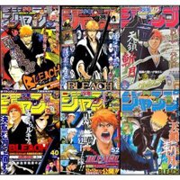 Bộ 6 Áp phích - Poster Anime Bleach - Sứ Giả Thần Chết bóc dán - A3, A4, A5 - Set 2,Khổ A5 có cán