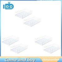 Bộ 6 Bảng Phấn Mắt Acrylic Trang Điểm, Hộp Đựng Mỹ Phẩm 7 Hộp, Phụ Kiện Sắp Xếp Bảo Quản Cho Mỹ Phẩm