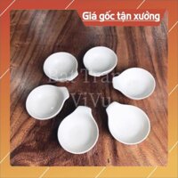 Bộ 6 bát sứ Bát Tràng cao 4cm, rộng 12cm