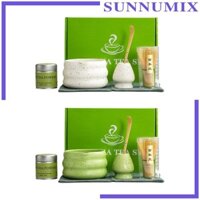 Bộ 6 Bát Truyền Thống Nhật Bản Máy Đánh Bánh Matcha Với Thìa Trà Thìa Thìa Đánh Và Đánh Bát Để Làm Món Quà Tốt Nhất