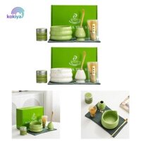 Bộ 6 Bát Truyền Thống Nhật Bản Máy Đánh Bánh Matcha Với Thìa Trà Thìa Thìa Đánh Và Đánh Bát Để Làm Món Quà Tốt Nhất