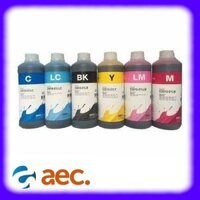 Bộ 6 bình mực in phun màu InkTec Hàn Quốc 1 lít gồm 6 màu (BK/ C/ LC/ M/ LM/ Y) dùng cho tất cả máy in Epson