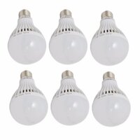Bộ 6 bóng đèn LED tròn siêu tiết kiệm điện 12W