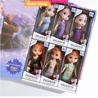 Bộ 6 búp bê Elsa Anna Frozen 2 [MẪU MỚI] Cho Bé HÀNG FULL BOX