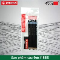 Bộ 6 bút chì gỗ STABILO Exam Grade 288 2B