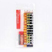 Bộ 6 bút chì gỗ STABILO Spirit 419 2B