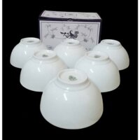 bộ 6 chén cơm sứ Minh Long - bộ 10 chén cơm minh long
