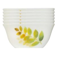 Bộ 6 chén thủy tinh Diva Ivory A.S La Opala- Hàng nhập khẩu  - Chén chấm