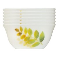 Bộ 6 chén thủy tinh Diva Ivory A.S La Opala- Hàng nhập khẩu  - Chén cơm