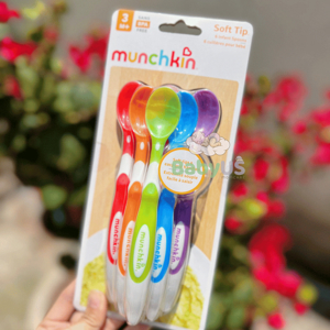 Bộ 6 chiếc thìa siêu mềm Munchkin 10062 (MK10062)