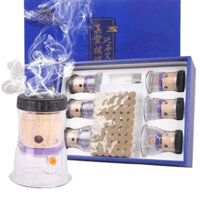 Bộ 6 cốc giác hơi Cung Đình hàng cao cấp chuyên dùng cho spa dưỡng sinh