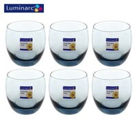 Bộ 6 cốc thủy tinh Luminarc Salto Mazarine 320ml - L2258, chất liệu an toàn, chống xước