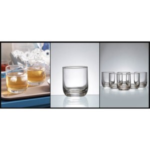 Bộ 6 cốc thủy tinh Rock Top Drink B00309 – 235ml