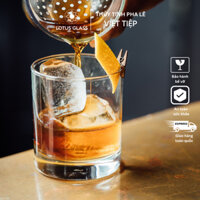 Bộ 6 cốc thủy tinh Việt Tiệp cao cấp dày dặn uống whisky  245ml- VTC 309
