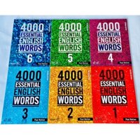 Bộ 6 cuốn sách 4000 Essential English Words bản 2nd edition)