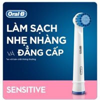 Bộ 6 đầu bàn chải điện thay thế Oral B Power Toothbrush Clean Sensitive Refills dành cho răng nhạy cảm