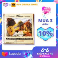 Bộ 6 dây đàn guitar classic Alice A106 dây nilon dành cho đàn ghitar cổ điển Duy Guitar Store - Phụ kiện đàn guitar giá tốt dành cho người mới tập