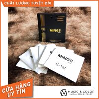 Bộ 6 dây guitar Acoustic Mings chống rỉ - Nhạc cu MUSIC & COLOR