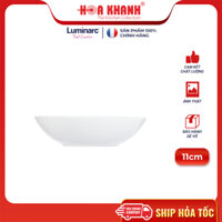 Bộ 6 Đĩa Chấm Thủy Tinh Luminarc Diwali Trắng 11cm - N3977 - Bộ 6 đĩa