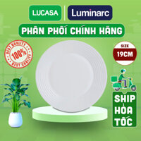 Bộ 6 Đĩa Thủy Tinh Cường Lực Luminarc Harena 19cm - BOL5414 | Phân Phối Chính Hãng