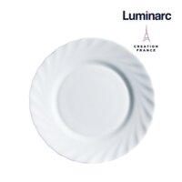 Bộ 6 Đĩa Thuỷ Tinh Luminarc Trianon Trắng 16cm- LUTRN3653