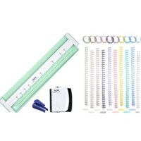 Bộ 6 Dụng Cụ Đục Lỗ Giấy A4 A5 B5 Chuyên Dụng