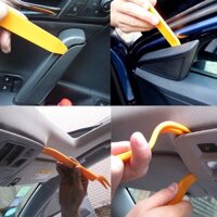 Bộ 6 dụng cụ tháo, mở nội thất ô tô, xe hơi tháo lắp các chi tiết nội thất ô tô như màn hình, táp lô, ốp sàn, vít nhựa, vè cưa, chấu ô tô