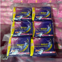 Bộ 6 gói Băng Vệ Sinh Diana Super Night đêm 29 cm (4 miếng) & 35 đem (3 miếng)