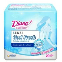 Bộ 6 gói BVS Diana hàng ngày sensicool 20 miếng Mẫu Mới nhất