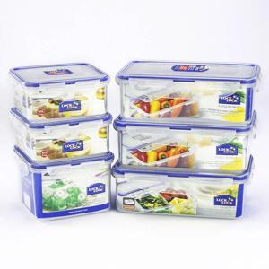 Bộ 6 hộp bảo quản Lock&Lock Classic HPL817S5