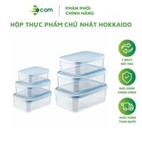 Bộ 6 hộp đựng thực phẩm chịu nhiệu Inochi 500-750-1000-1500-2000-2500ML