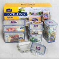 Bộ 6 Hộp Nhựa Đựng Thực Phẩm Lock &Lockjjj