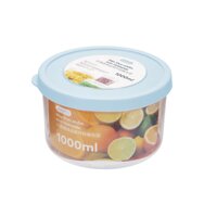 Bộ 6 hộp nhựa đựng thực phẩm tròn Inochi 500-750-1000-1500-2000-2500ml - Xanh