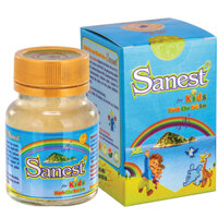 [Bộ 6 hủ] Nước yến sào Khánh Hòa Sanest Kids cho trẻ em 62ml (26% yến)