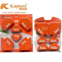 Bộ 6 ke góc nam châm vĩnh cửu Kapusi Japan hợp kim siêu bền cứng và nam châm vĩnh cữu