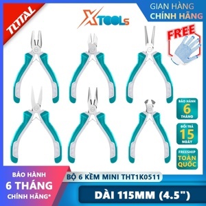 Bộ 6 kềm mini làm trang sức TOTAL THT1K0511