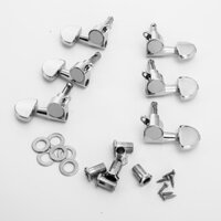 Bộ 6 khóa đàn guitar acoustic 6 chiếc cao cấp ( 2 màu đen và trắng )
