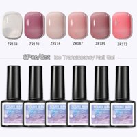 Bộ 6 Lọ Nước Sơn Móng Tay 8ml Màu Sắc Thời Trang