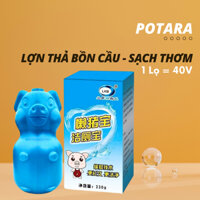 [BỘ 6] Lợn Tẩy Bồn Cầu - Heo Thả Toilet - Lọ Khử Mùi Toilet - Diệt Khuẩn, Dùng Lâu 1 Lọ = 40V