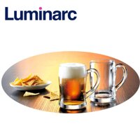 Bộ 6 ly bia thủy tinh Luminarc Benidorm 450ml G2616 (Trong suốt)