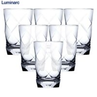 Bộ 6 ly cao thủy tinh Luminarc Louver 350ml N1807