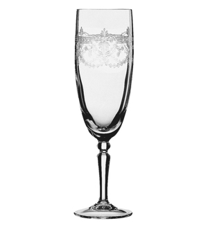 Bộ 6 ly champagne Dampierre Silver H7940 170ml
