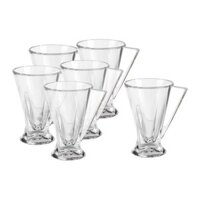 Bộ 6 Ly Chén Uống Trà Pha Lê RCR Fusion - Made in Italia