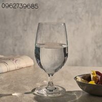 Bộ 6 ly cốc thủy tinh vang 1015G15 - MADISON WATER GOBLET 425ML - chân thấp