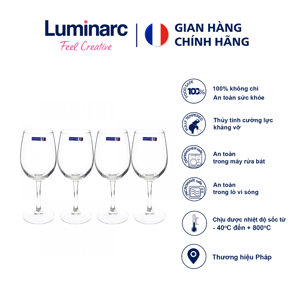 Bộ 6 ly Luminarc World Wine E5981 580ml/ly