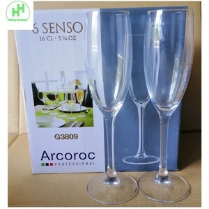 Bộ 6 ly rượu champagne Senso Arcoroc G3809 160ml