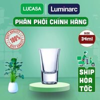 Bộ 6 Ly Rượu Thủy Tinh Luminarc Hot Shot 34ml - BOL1902 | Phân Phối Chính Hãng