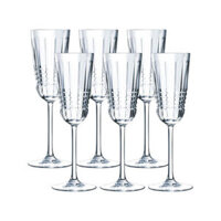 Bộ 6 ly sâm panh Cristal d’Arques Và Chef & Sommelier Paris 170ml
